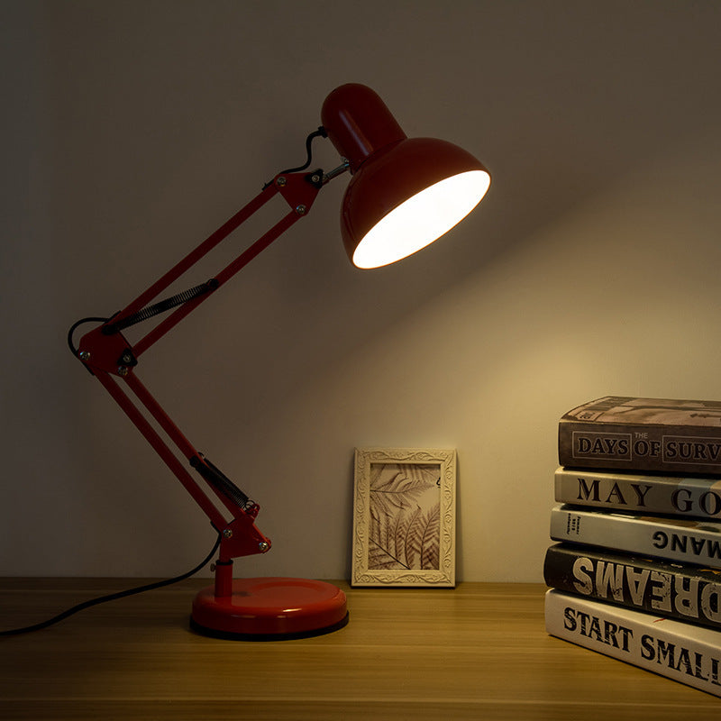 Modern LED Long Swing Arm adjustable classic desk Lamps E27 clip Table Lamp