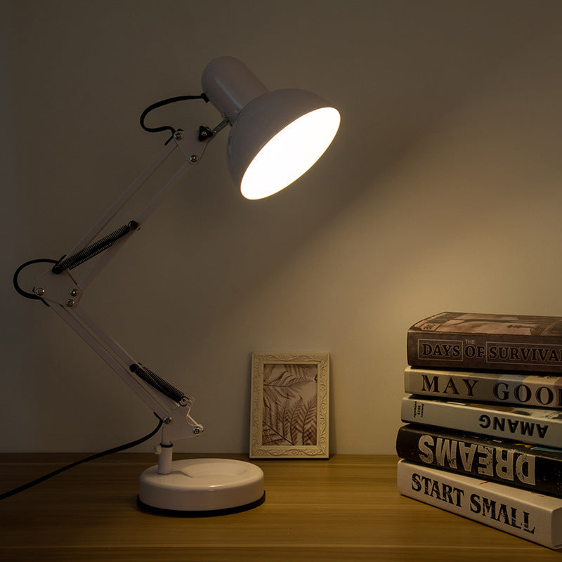 Modern LED Long Swing Arm adjustable classic desk Lamps E27 clip Table Lamp