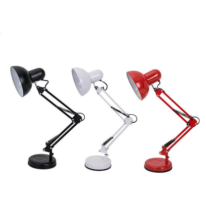 Modern LED Long Swing Arm adjustable classic desk Lamps E27 clip Table Lamp